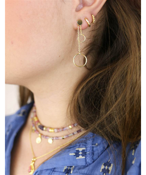 PENDIENTES CAPRI ORO