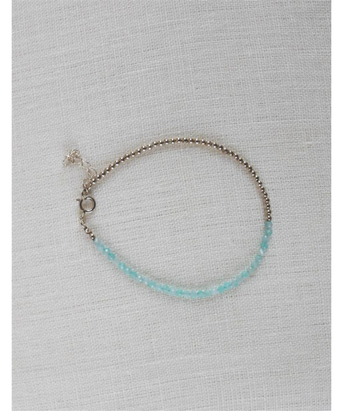 PULSERA BOLITAS Y AMAZONITA 2
