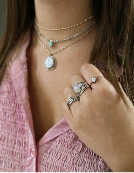 ANILLO PIEDRA LUNA MIA