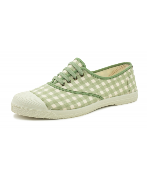 Zapatilla Vichy Verde