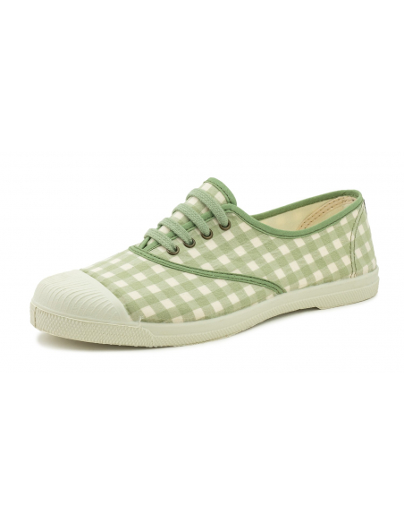 Zapatilla Vichy Verde