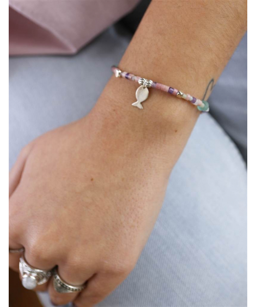 PULSERA PEZ AMATISTA