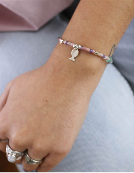 PULSERA PEZ AMATISTA
