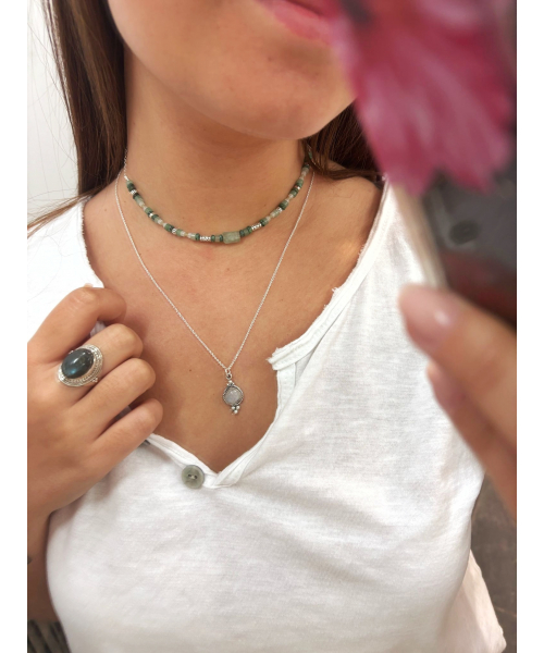 COLGANTE VENUS PIEDRA LUNA 2