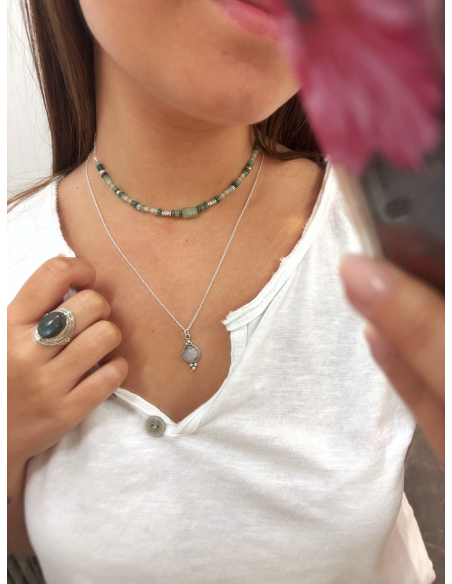 COLGANTE VENUS PIEDRA LUNA