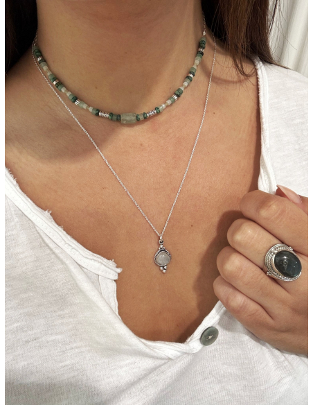 COLGANTE VENUS PIEDRA LUNA