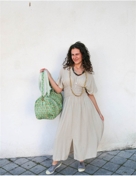 VESTIDO GRECIA BEIGE