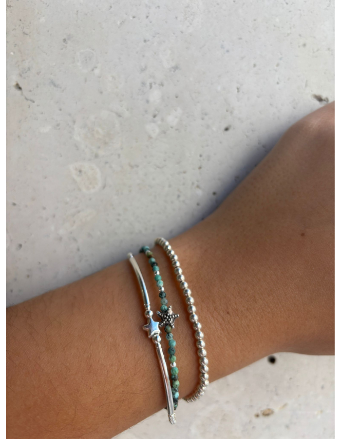 PULSERA ESTRELLA DE MAR TURQUESA...