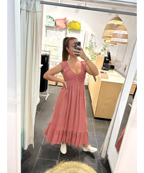 VESTIDO MANUELA TEJA