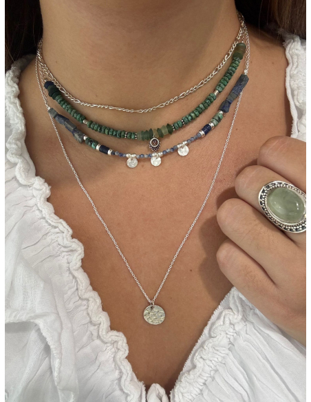 COLGANTE MONEDAS LAPISLÁZULI