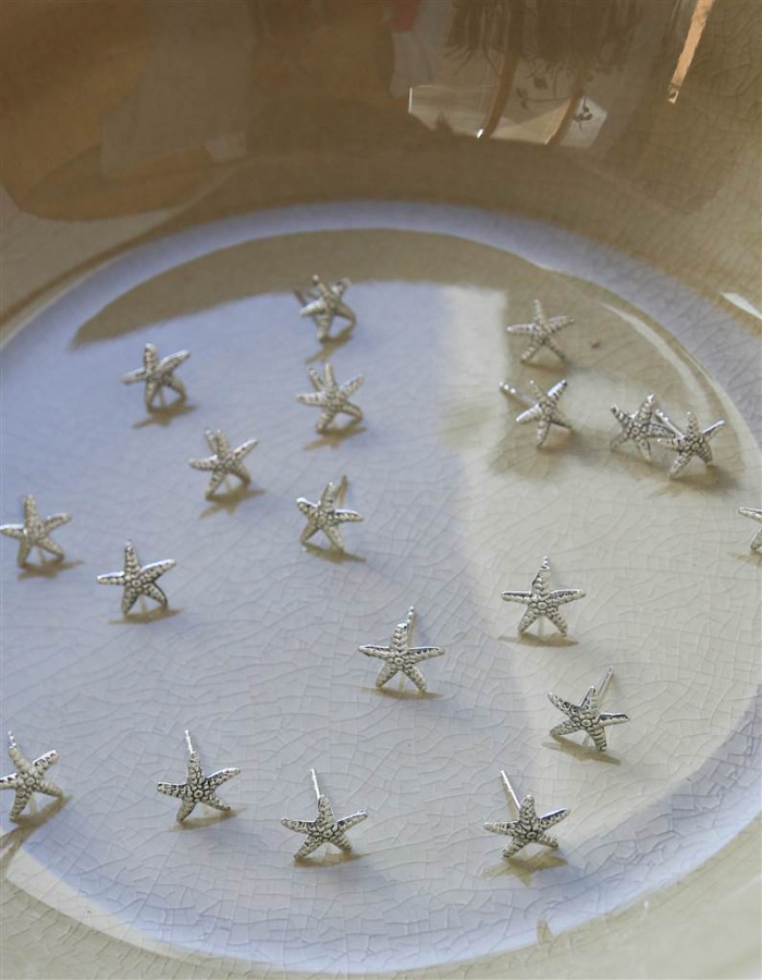 PENDIENTES ESTRELLA DE MAR PLATA