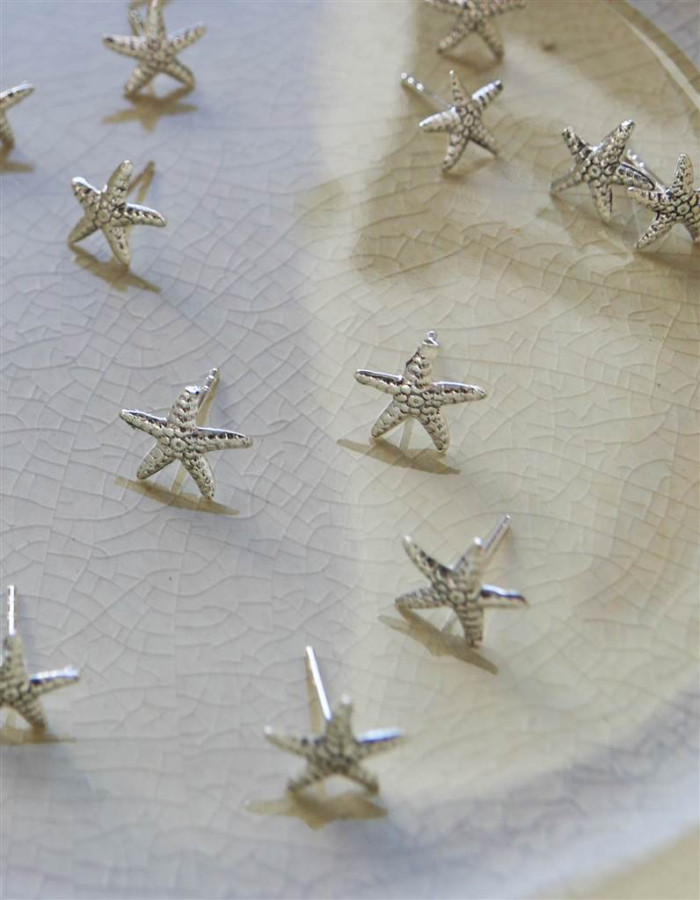 PENDIENTES ESTRELLA DE MAR PLATA