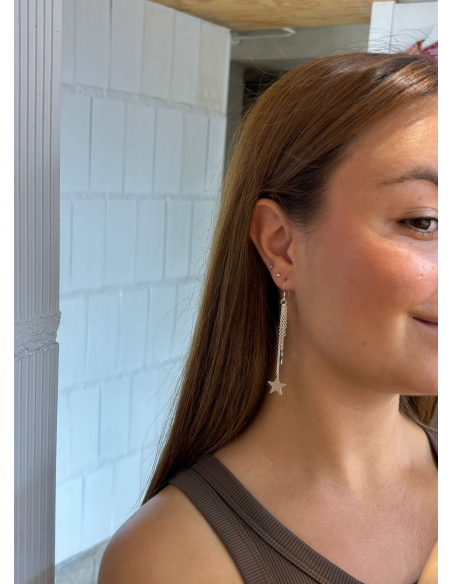 PENDIENTES ESTRELLITAS PLATA