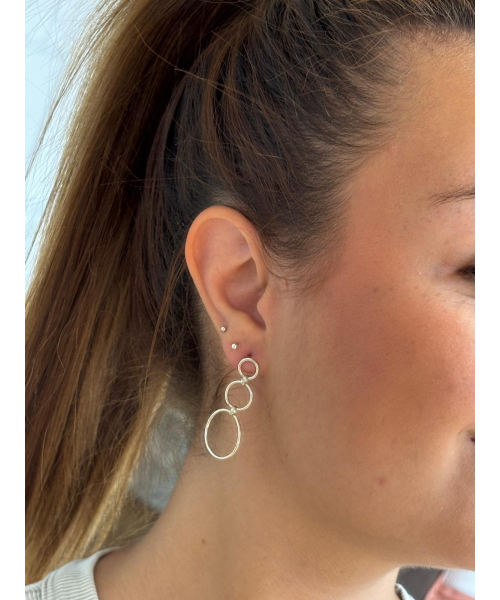 PENDIENTES TRIPLE CIRCULO 2
