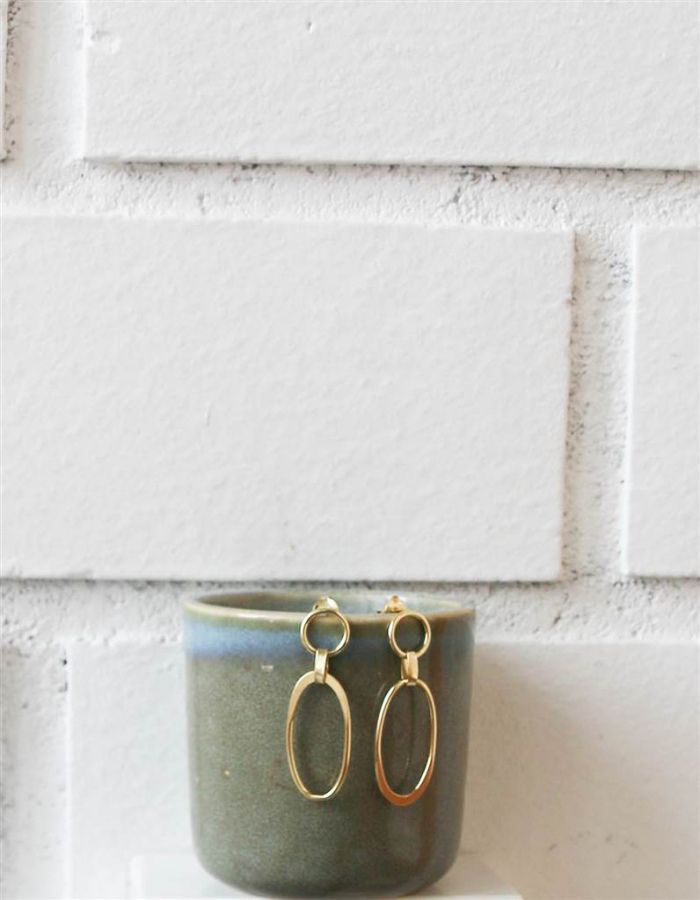 PENDIENTES INDIA ORO