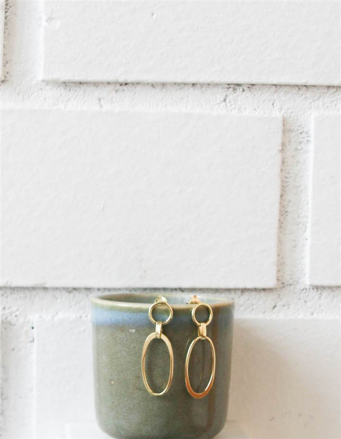 PENDIENTES INDIA ORO