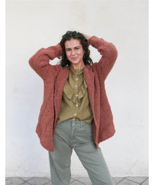 CHAQUETA SOFÍA TEJA 2