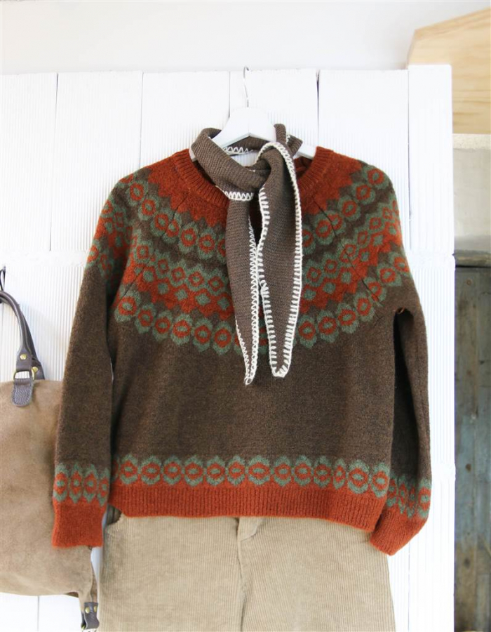 JERSEY MARRON DIDUJOS