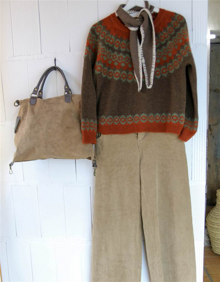 JERSEY MARRON DIDUJOS