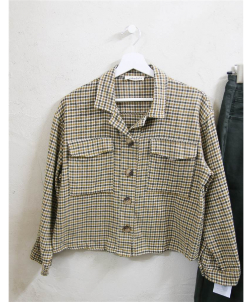 CAMISA DOS BOLSOS CUADROS 2