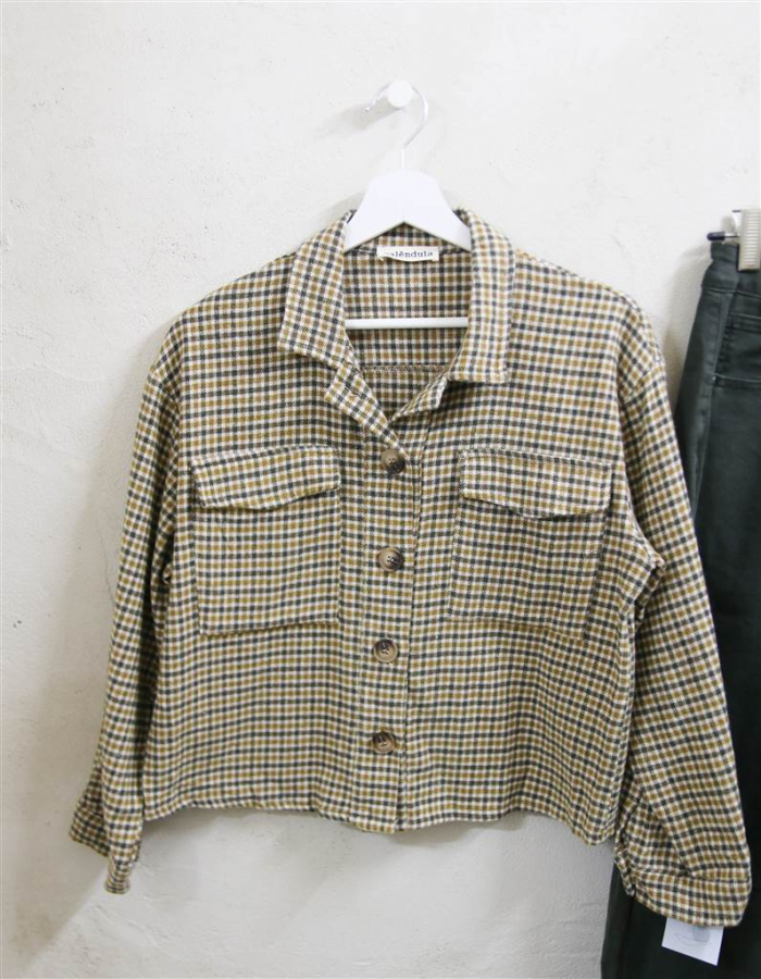 CAMISA DOS BOLSOS CUADROS