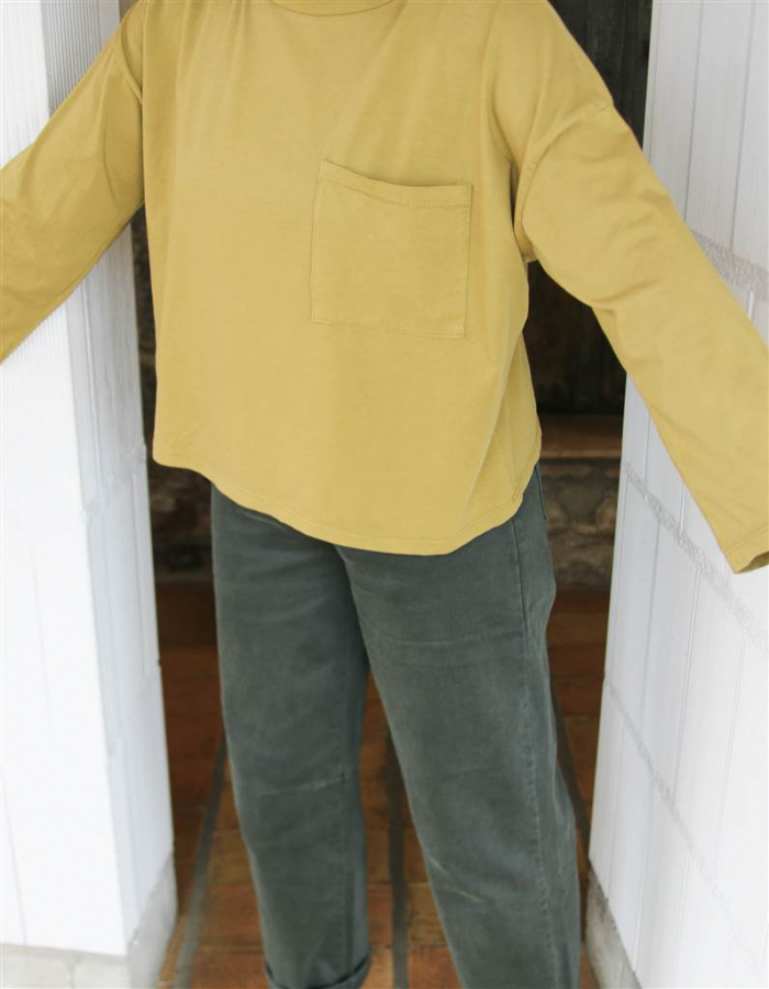 CAMISETA BASIC MOSTAZA