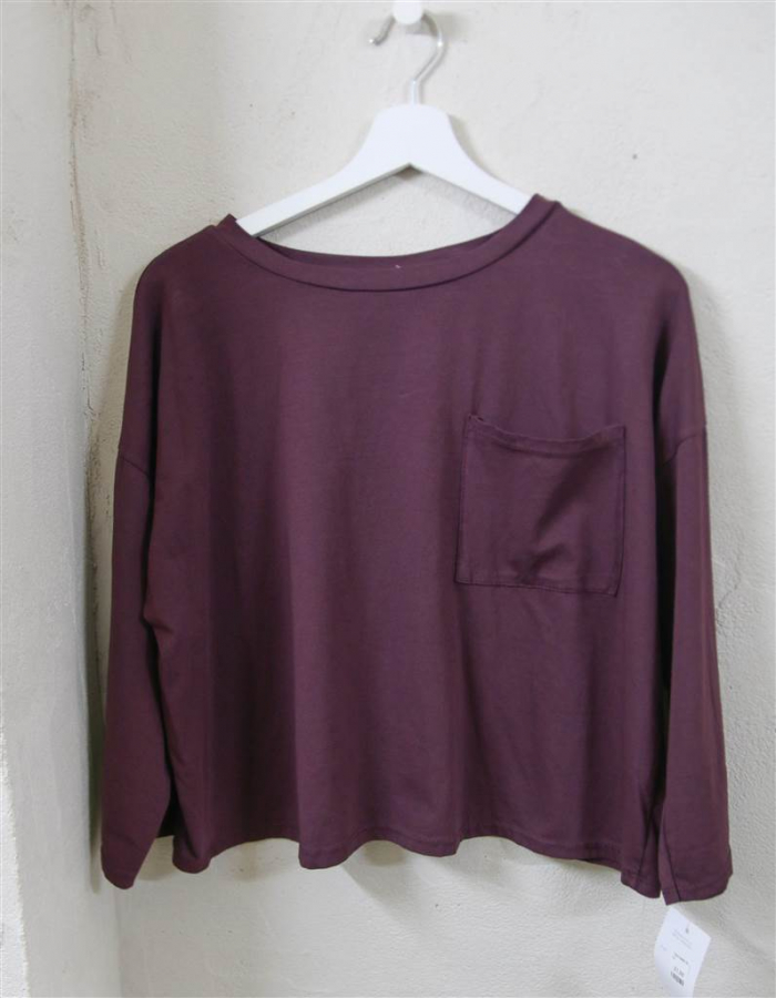 CAMISETA BASIC BERENJENA