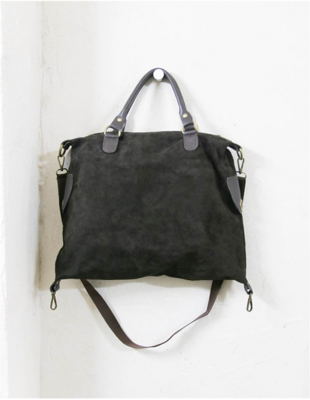 BOLSO MOCHILA CHOCOLATE