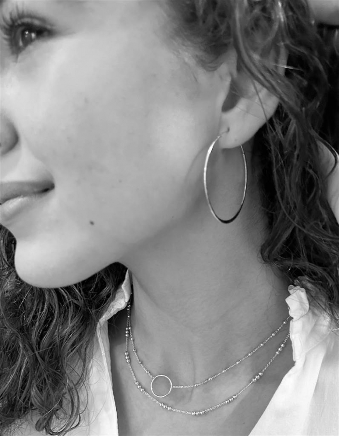 COLLAR CÍRCULO PLATA