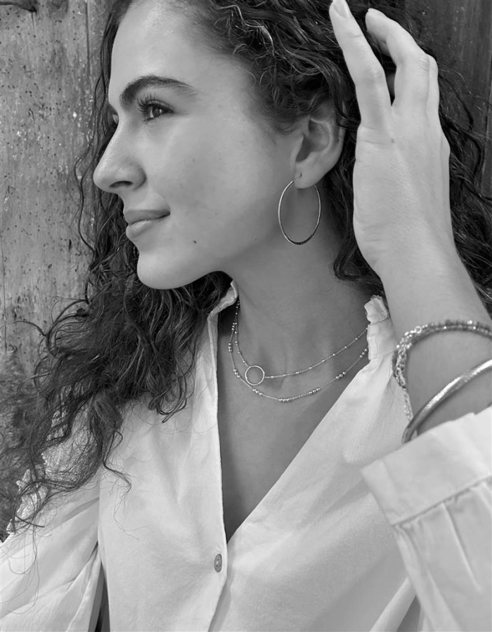 COLLAR CÍRCULO PLATA