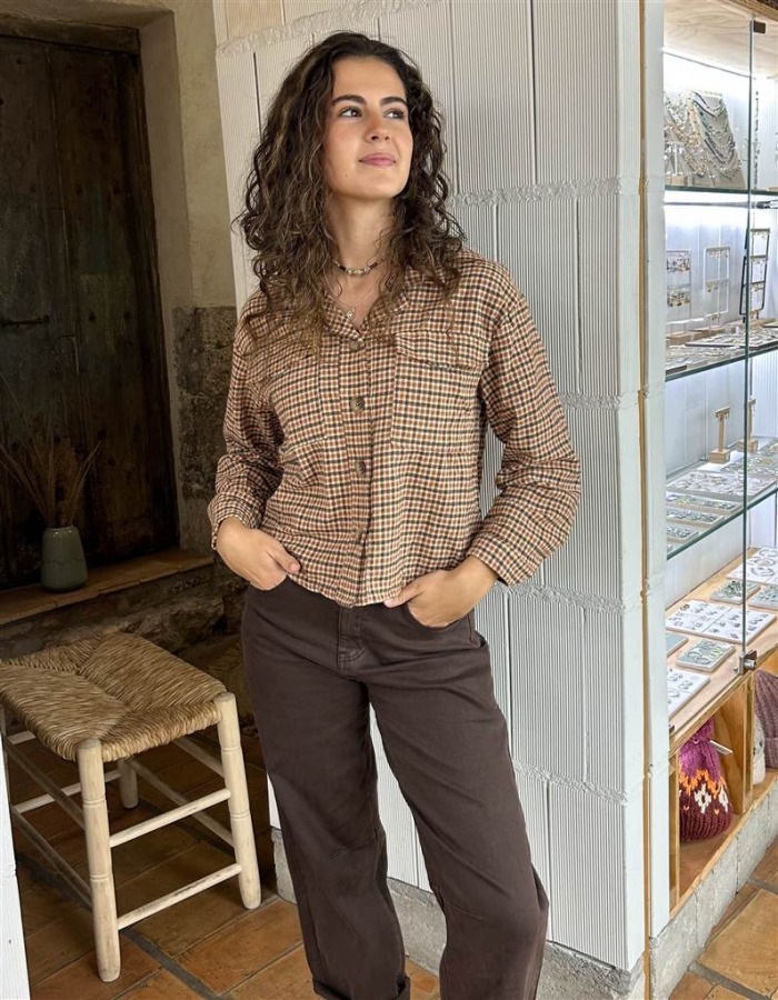 CAMISA DOS BOLSOS CUADROS