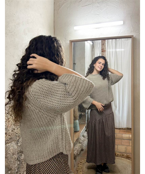 FALDA SEVILLA CUADRITOS