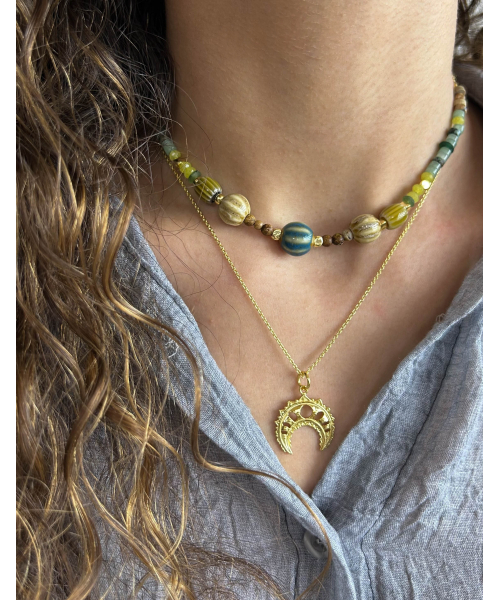 COLGANTE AVENTURINA Y...