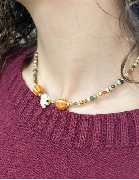 COLGANTE  ELEFANTE Y OJO DE BUEY