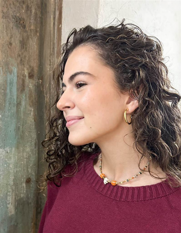 COLGANTE  ELEFANTE Y OJO DE BUEY