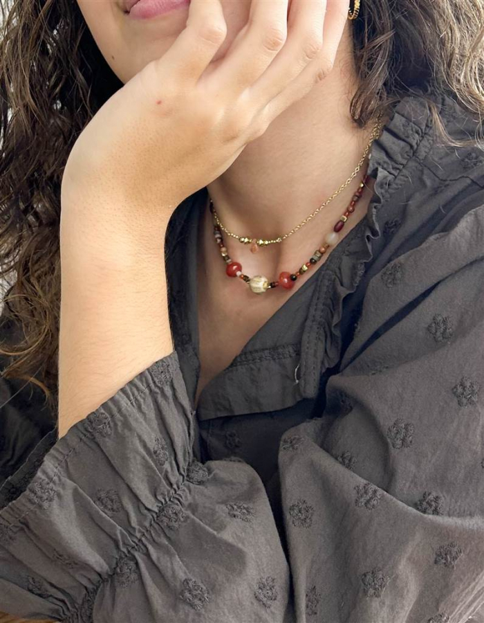 COLGANTE PERIDOTO ORO