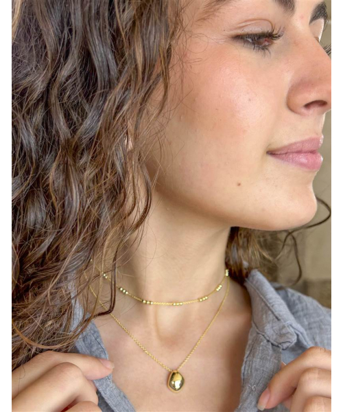 COLGANTE ORGÁNICO ORO