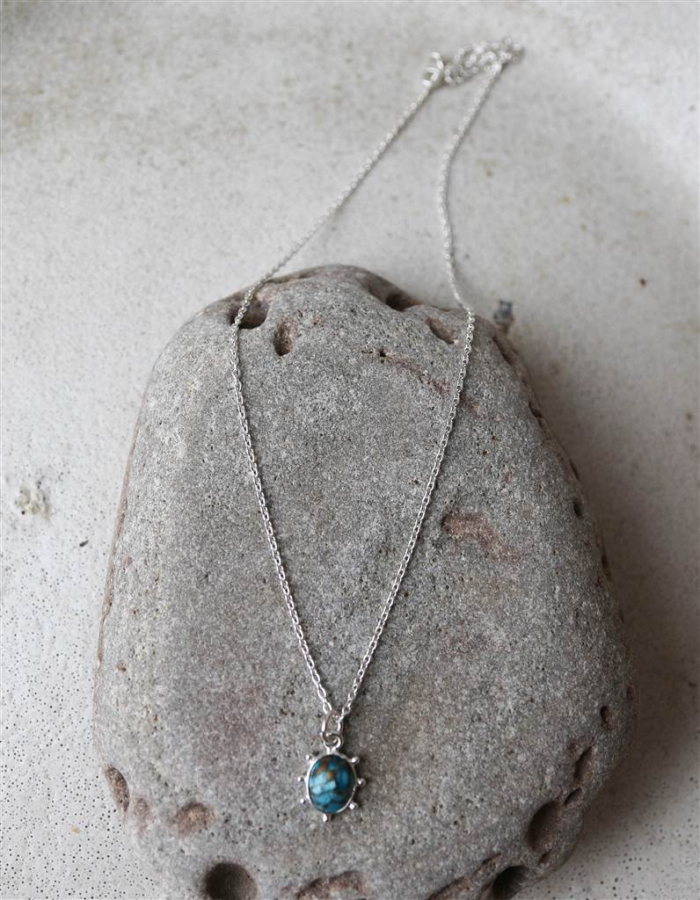 COLGANTE  TURQUESA CAPRI