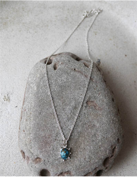 COLGANTE  TURQUESA CAPRI