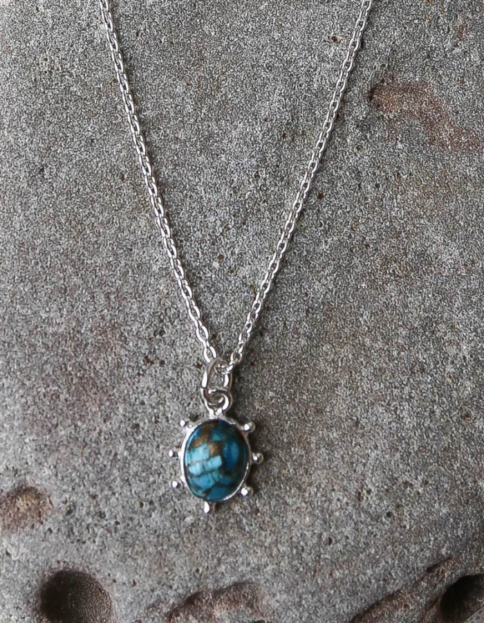 COLGANTE  TURQUESA CAPRI