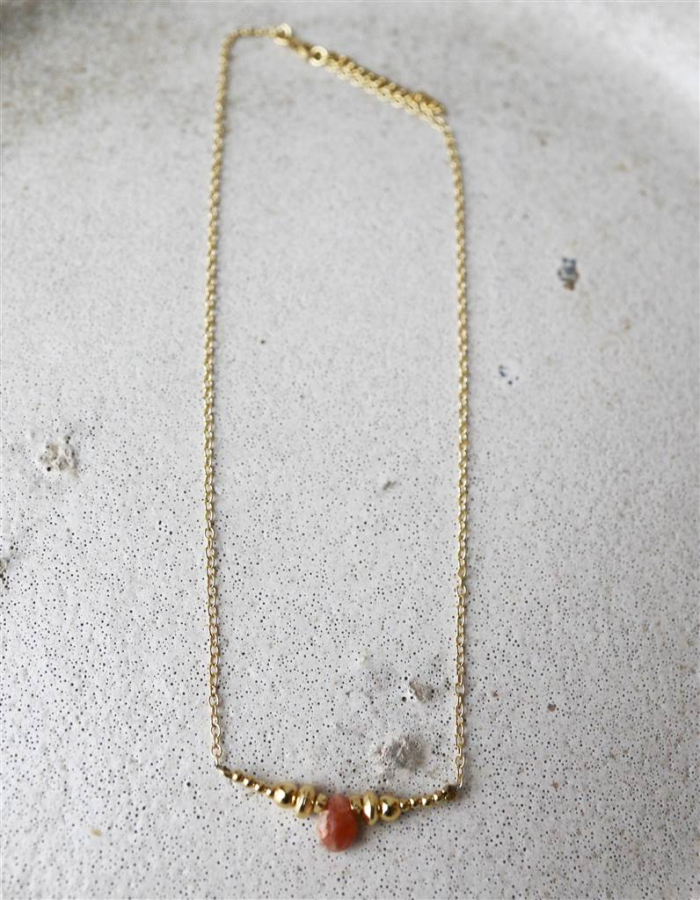 COLGANTE PERIDOTO ORO