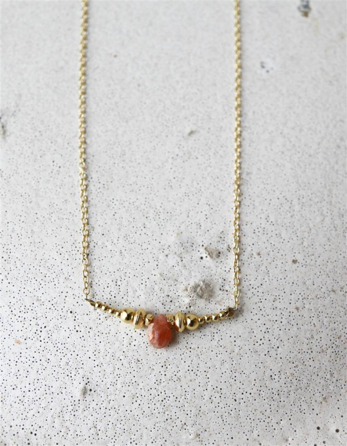 COLGANTE PERIDOTO ORO