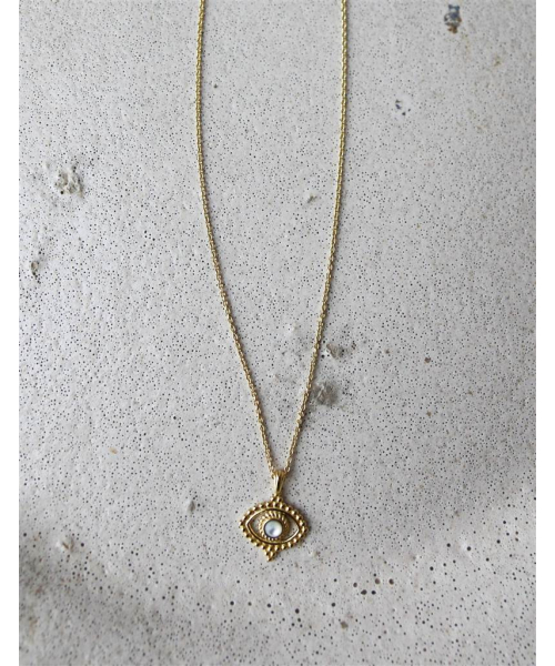 COLGANTE OJITO BOHO ORO 2