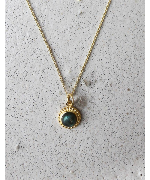 COLGANTE LABRADORITA ORO 2