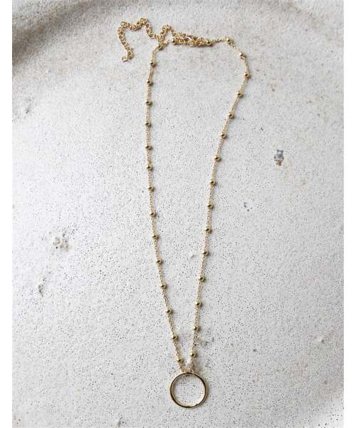 COLLAR CÍRCULO ORO 2