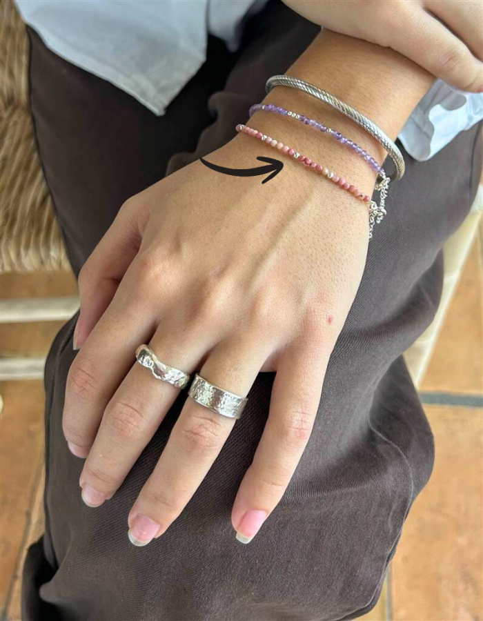 PULSERA RODOCROSITA BOLITAS