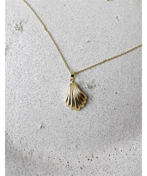 COLGANTE CONCHA RETRO ORO