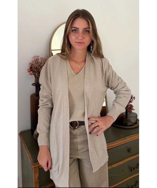 CHAQUETA BÁSICA MILÁN BEIGE
