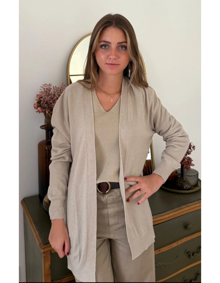 CHAQUETA BÁSICA MILÁN BEIGE