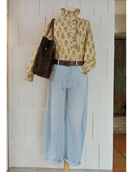 CAMISA  ESTELA MOSTAZA